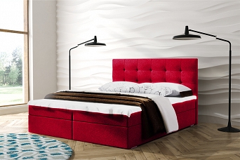 Łóżko tapicerowane typ. 52 z materacami w różnych szerokościach 180