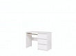 Biurko z szufladami w kolorze białym